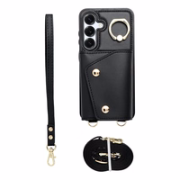 Piniginis dėklas WONDER Samsung A35 5G juodas