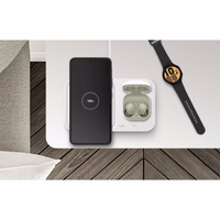 Bevielis įkroviklis Samsung "Duo" EP-P5400TWEGEU baltas 15W (su įkrovikliu ir laidu komplekte) / 100% Genuine /