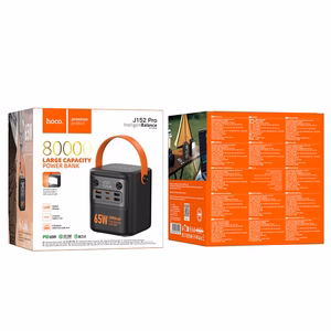 Išorinė baterija Hoco J152 Pro PD65W 80000mAh juoda