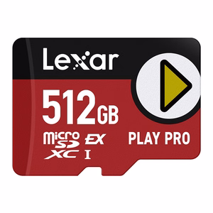 „Lexar PLAY Pro“ „microSD Express 7.1“ 512 GB atminties kortelė