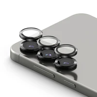 Ringke kameros rėmelio apsauga 2 rinkinys Samsung Galaxy S25 - juodas