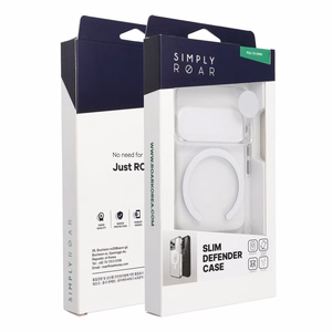 ROAR dėklas SLIM DEFENDER IPHONE 17 skaidrus