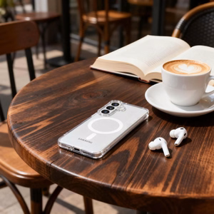 "Tech-Protect FlexAir MagSafe" dėklas "Samsung Galaxy S26+" - skaidrus