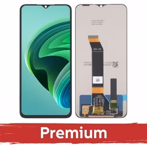 Ekranas skirtas Xiaomi Poco M4 5G / Poco M5 / Redmi 10 5G / Redmi Note 11E (5G) juodas OEM