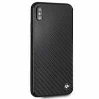 BMW Siganture Carbon dėklas iPhone Xs Max - juodas