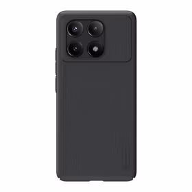 Nillkin Super Frosted Shield Pro dėklas Xiaomi Redmi K70E/Poco X6 Pro 5G (juodas)