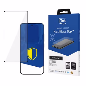 Sustiprintas viso ekrano grūdintas stiklas 3mk HardGlass Max Black, skirtas "Xiaomi 15