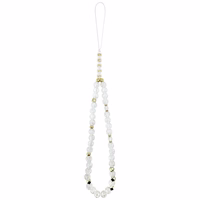 Guess IML Glitters Script Dirželis MagSafe Dėklas for iPhone 17 Pro Max - Clear