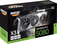INNO3D GeForce RTX 5080 X3 vaizdo plokštė