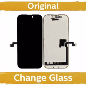 LCD ekranas suderinamas su iPhone 16 Pro Max juodas (Atnaujintas: China)