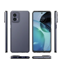 Itin plonas 0.5mm dėklas Motorola Moto G73 5G plonas permatomas dangtelis