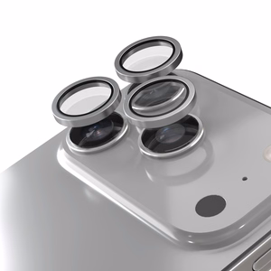 Etteri apsauginis stiklas kamerai iPhone 17 Pro / 17 Pro Max pilkas