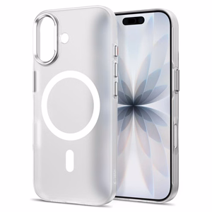 Tech-Protect MagZero MagSafe dėklas, skirtas iPhone 17, matinis baltas