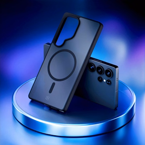 Чехол 3mk Smoke MagCase для Samsung Galaxy S25 Ultra - чёрный