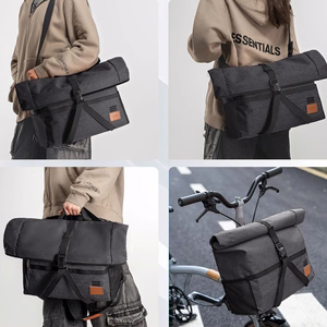 Rockbros H48 Multifunctional Handlebar Bicycle Bag - Gray