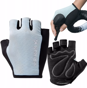 Wozinsky WRR-02XL cycling gloves size XL - gray