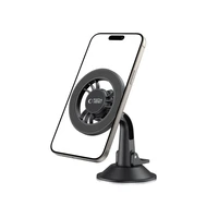 "Tech-Protect N56" magnetinis "MagSafe" automobilinis laikiklis, skirtas kabinai, priekiniam stiklui - juodas