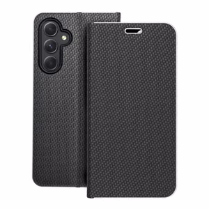 Flip чехол для Samsung A54 5G Luna Book Carbon черный