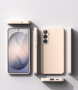 Ringke Silikoninis MagSafe Dėklas for Samsung Galaxy S26 - rožinis