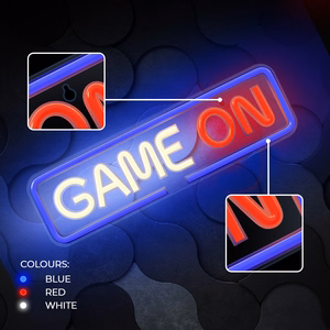 Neon PLEXI LED GAME ON multicolor FPNE23 Forever Light