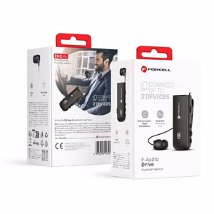 FORCELL F-AUDIO Drive EarBud belaidė ausinė Bluetooth juoda