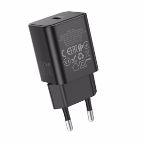 Borofone Sieninis įkroviklis BN13 Safety GaN - Type C - PD 30W juodas