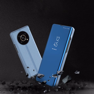 Dėklas telefonui Clear View Honor X9 / X9 5G / X30 / Magic4 Lite flip dėklas juodas