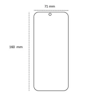 Apsauginis stiklas 2,5D Honor X7B