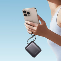 Išorinė baterija Power Bank Joyroom JR-PBF27 22.5W Mini 10000mAh juoda