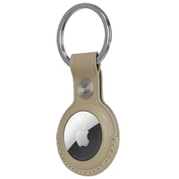 Audi Sintetinės odos AirTag dėklas - smėlio spalvos