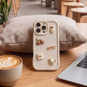 Ultra Trendy 3D dėklas Samsung Galaxy A17 5G bear