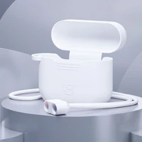 3mk Silikoninis AirPods dėklas AirPods Pro / AirPods Pro 2 - baltas