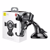 Baseus Osculum gravitacinis telefono laikiklis (juodas)