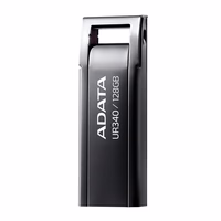 ADATA UR340 USB atmintukas 128 GB USB A tipo 3.2 Gen 2 (3.1 Gen 2) Juoda