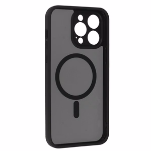 Pilnai matinis Mag dėklas telefonui Iphone 14 Pro Max juodas