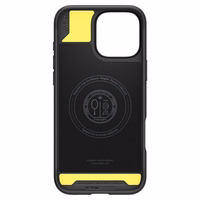 Spigen Rugged Armor Magnetinis dėklas iPhone 16 Pro Max - juodas