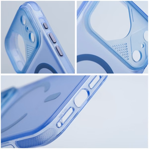 „Aurora“ dėklas, skirtas „iPhone 17“, suderinamas su „MagSafe“ – mėlynas