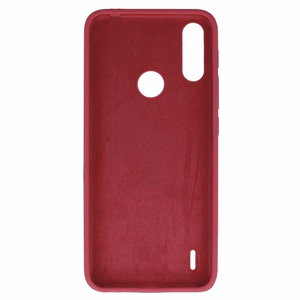 Silikoninis Lite dėklas Motorola Moto E7 Power/E7i Power (m) - bordo (m)