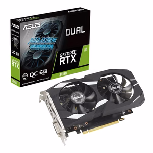 ASUS Dual -RTX3050-O6G NVIDIA GeForce RTX 3050 6 GB GDDR6 Vaizdo plokštė