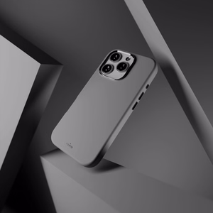 Puro Icon Mag Pro MagSafe silikono dėklas iPhone 16 Pro - tamsiai pilkas