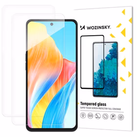 Wozinsky grūdintas apsauginis stiklas Xiaomi Redmi Note 14S, 2 dalių rinkinys