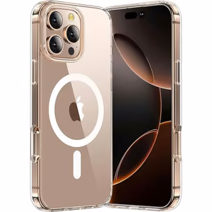 TP Flex MagSafe deklas iPhone 16 Pro - skaidrus