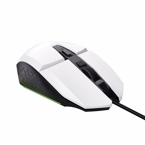 Trust GXT 109W Felox - 6400 DPI optinė žaidimų pelė (balta)