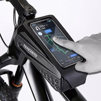 Dėklas/laikiklis dviračio TAKEZERO TZ06 krepšys ant rėmo juodas