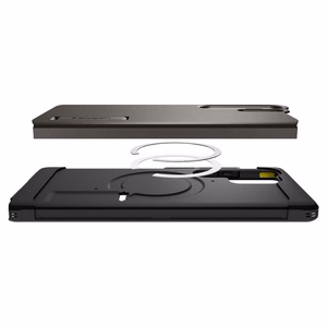 Spigen Tough Armor MagSafe Dėklas telefonui Samsung Galaxy S25 Ultra - pilkas