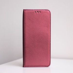 Smart Magnetic case for Samsung Galaxy S25 FE / S26 FE burgundy