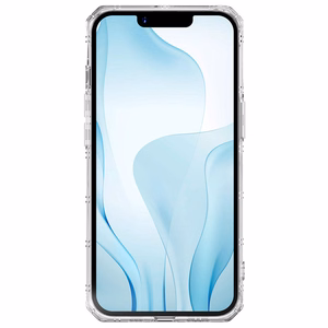 Šarvuotas smūgiams atsparus dėklas Iphone 15 Pro, skaidrus