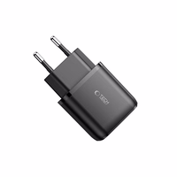 Tech-Protect C20W įkroviklis USB-C PD 20W / USB-A QC 3.0 - juodas