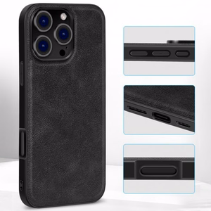 Dėklas X-Level "Earl III Collection" Apple iPhone 16 Pro Max juodas