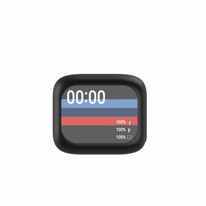"Forever" "Bluetooth" ausinės su ANC +ENC ekranu TWSS-500 juodos spalvos
